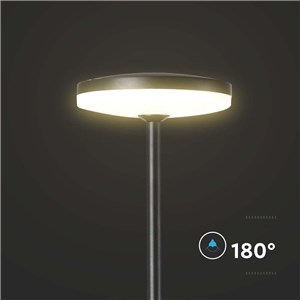 Oprawa ogrodowa słupek LED V-TAC 2-funkcje 12W IP65 80cm antracyt VT-1160 3000K 1135lm