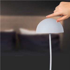 Lampka Biurkowa Nocna V-TAC 3W LED 36cm Ładowanie Ściemnianie Biała VT-7574 3000K 100lm