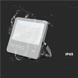 Projektor LED V-TAC CREE CHIP 100W 135lm/W czarna obudowa przewód 1m IP65 VT-44101 3000K 13500lm 6 lat gwarancji