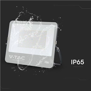 Projektor LED V-TAC CREE CHIP 300W 135lm/W czarna obudowa przewód 1m IP65 VT-44003 6500K 40500lm 6 lat gwarancji