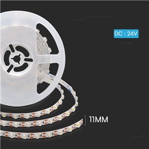 Taśma LED V-TAC SMD2835 z soczewkami 170st 240LED 24V 16.5W/m VT-2835 3000K 800lm