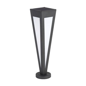 Słupek Ogrodowy Solarny V-TAC 3-5W LED IP65 Pilot 64cm Czarny VT-7654 3000K