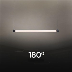 Oprawa Zwieszana V-TAC 10W LED Czarna 100cm VT-7992 3000K 1300lm