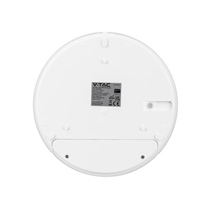 Plafon LED V-TAC SAMSUNG CHIP 15W Czujnik Ruchu CCT Okrągły Biały IP44 VT-81004 3000K-4000K-6000K 1300lm 5 Lat Gwarancji