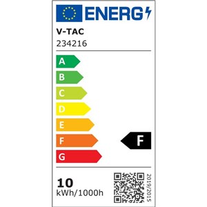 Plafoniera V-TAC 10W LED V-TAC CREE CHIP czujnik ruchu biały IP54 VT-81005 4000K 1060lm 6 lat gwarancji