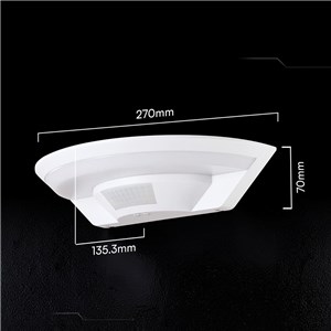 Plafoniera V-TAC 10W LED V-TAC CREE CHIP czujnik ruchu biały IP54 VT-81005 4000K 1060lm 6 lat gwarancji