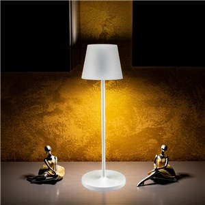 Lampka Biurkowa Nocna V-TAC 1,5W LED 27,5cm Ładowanie Ściemnianie IP54 Biała VT-7997 3000K 150lm