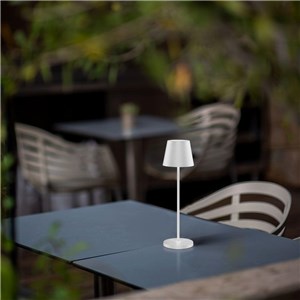 Lampka Biurkowa Nocna V-TAC 1,5W LED 27,5cm Ładowanie Ściemnianie IP54 Biała VT-7997 3000K 150lm