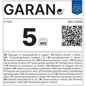 Oprawa uliczna LED V-TAC SAMSUNG CHIP z regulacją 50W wymienny moduł LED VT-55ST 6500K 4700lm 5 lat gwarancji