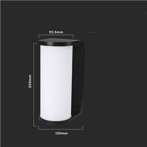Kinkiet Ścienny V-TAC 12W LED Czarny IP65 VT-9112CCT 3000K-4000K-6500K 1760lm