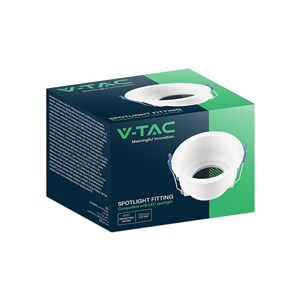 Oczko V-TAC GU10 Hoyne Comb Aluminium Okrągłe Białe VT-9001RD