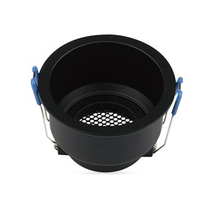 Oczko V-TAC GU10 Hoyne Comb Aluminium Okrągłe Czarne VT-9001RD