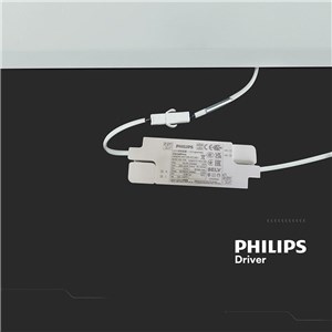 Panel LED V-TAC 40W 600x600 LED Backlight 33mm 120Lm/W Zasilacz PHILIPS VT-61040 6500K 4800lm 5 Lat Gwarancji
