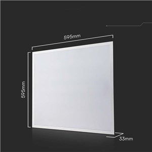 Panel LED V-TAC 40W 600x600 LED Backlight 33mm 120Lm/W Zasilacz PHILIPS VT-61040 6500K 4800lm 5 Lat Gwarancji