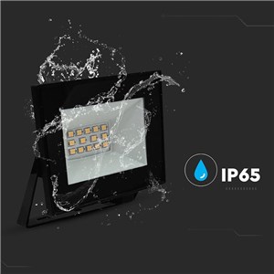 Projektor LED V-TAC 10W LED SMD 6400K Czarny VT-44012 6500K 730lm