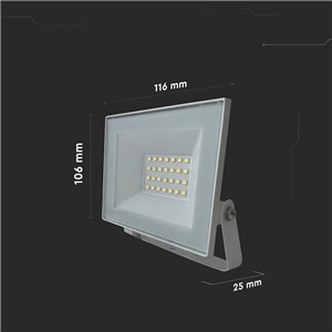 Naświetlacz LED V-TAC 20W LED SMD biały VT-44022 4000K 1510lm
