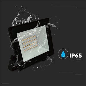 Projektor LED V-TAC 20W LED SMD czarny VT-44022 6500K 1510lm