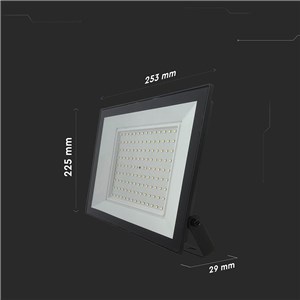 Projektor LED V-TAC 100W LED SMD czarny VT-44109 3000K 9500lm