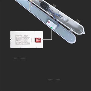 Oprawa hermetyczna V-TAC LED mikrofalowy czujnik ruchu 36cm 120cm 120Lm/W VT-120137S 4000K 4320lm