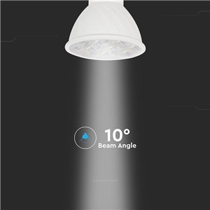 Żarówka LED V-TAC GU10 6W 10st (wąski kąt światła) VT-249 3000K 445lm