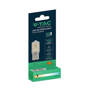 Żarówka LED V-TAC 1,1W G4 12V VT-201 3000K 100lm