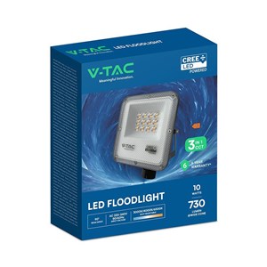 Projektor LED V-TAC CREE CHIP 10W LED 3w1 CCT 135Lm/W VT-44014CCT 3000K-4000K-6500K 730lm 6 lat gwarancji