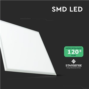 Panel LED V-TAC 40W 600x600 pmma 120Lm/W Zasilacz Starsense VT-6060 4500K 4950lm