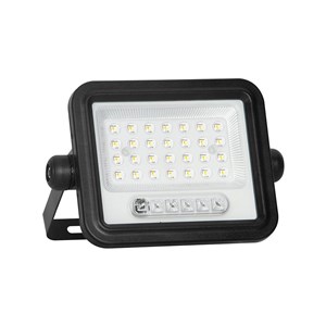 Projektor LED solarny V-TAC 50W CCT pilot auto timer IP65 czarny VT-54W 700lm 3 lata gwarancji