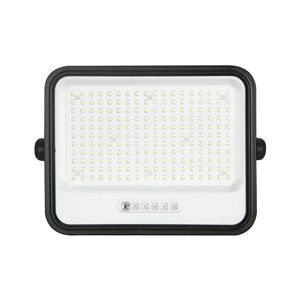 Projektor LED solarny V-TAC 400W CCT pilot auto timer IP65 czarny VT-404W 3000lm 3 lata gwarancji