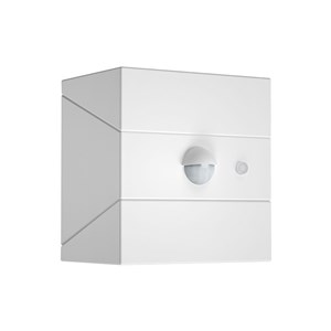 Kinkiet ogrodowy ścienny solarny V-TAC 2,5W CCT czujnik ruchu biały VT-11025CCT-W 3000K-4000K-6000K 300lm 3 lata gwarancji