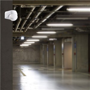 Czujnik ruchu podczerwień ścienny biały 180-360st 600W LED V-TAC VT-80140 5 lat gwarancji