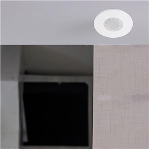 Czujnik ruchu 360st wpuszczany okrągły biały 1000W LED IP54 V-TAC VT-81042 5 lat gwarancji
