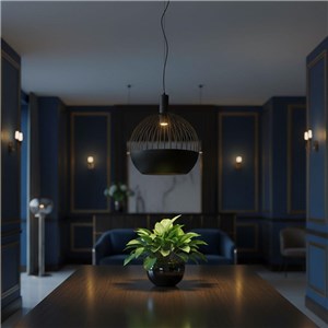 Oprawa zwieszana V-TAC GU10 400x480mm czarny matowy VT-89014 3 lata gwarancji