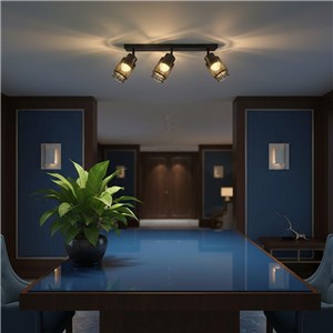 Oprawa sufitowa V-TAC 3X6W LED listwa spot 680x210mm czarny matowy VT-89015 3000K 2160lm