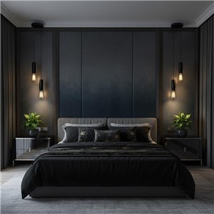 Oprawa zwieszana V-TAC 2XE27 200x25mm czarny mat VT-89017