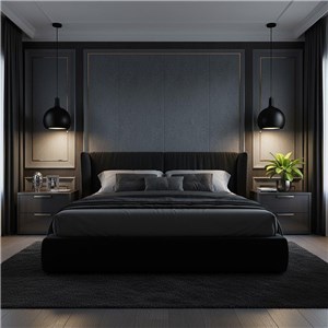 Oprawa zwieszana V-TAC E27 280x218mm czarna VT-89020 3 lata gwarancji