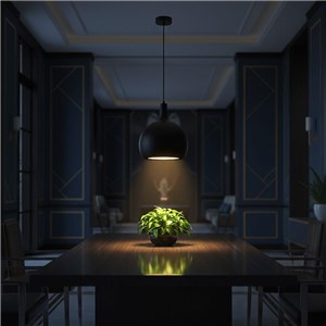 Oprawa zwieszana V-TAC E27 280x218mm czarna VT-89020 3 lata gwarancji