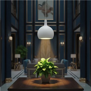 Oprawa zwieszana V-TAC E27 280x218mm biała VT-89020