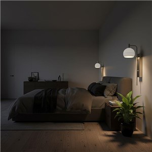 Oprawa kinkiet V-TAC 10W LED 250x80x30mm biały VT-89021 3000K 1200lm