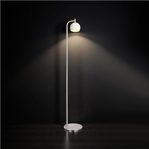 Oprawa lampa podłogowa 10W LED 140cm biała VT-89024 3000K 1200lm