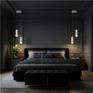 Oprawa zwieszana V-TAC 2X10W LED 177x20cm biały, złoty VT-89026 3000K 1200lm