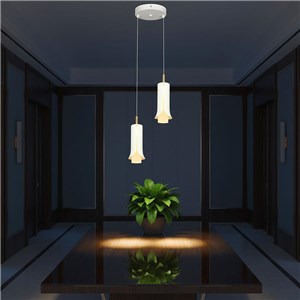 Oprawa zwieszana V-TAC 2X10W LED 177x20cm biały, złoty VT-89026 3000K 1200lm