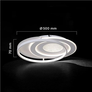 Oprawa sufitowa V-TAC 60W LED CCT 500x420x70mm pilot VT-7747 3000K-4500K-6500K 4800lm