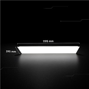 Panel LED V-TAC 40W 1200x300 LED CREE CHIP zasilacz STARSENSE backlight 33mm 120Lm/W VT-61045 6500K 4800lm 6 lat gwarancji