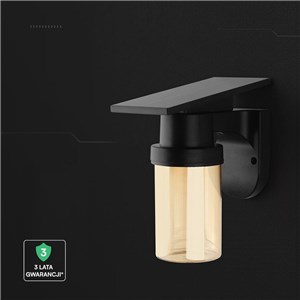 Oprawa kinkiet ścienny solarny V-TAC 0.9W LED zmiana barwy CCT IP54 pilot VT-11148CCT 3000K, 4000K, 5000K 120lm 3 lata gwarancji