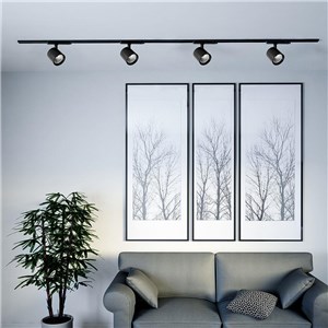 Oprawa szynoprzewód 3F V-TAC 30W LED CREE CHIP 36st czarna VT-11130 6500K 2845lm 6 lat gwarancji