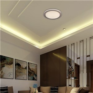 Oprawa sufitowa plafoniera 30/60W LED 50cm 3w1 ściemnialna brązowa pilot CCT VT-85030 3000K-6500K 6000lm