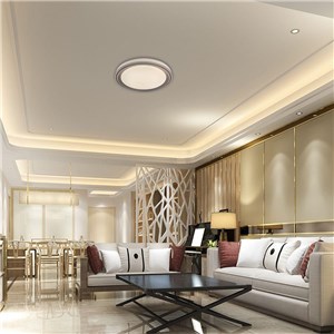 Oprawa sufitowa plafoniera 30/60W LED 50cm 3w1 ściemnialna brązowa pilot CCT VT-85030 3000K-6500K 6000lm