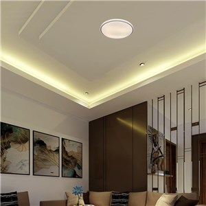 Oprawa sufitowa plafoniera V-TAC 30W/60W/30W LED 49cm 3w1 ściemnialna brązowa pilot CCT VT-85033 3000K-4000K-6500K 6000lm