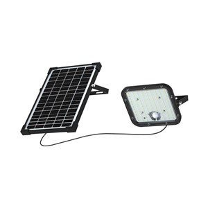 Naświetlacz LED solarny V-TAC 30W pilot auto timer czujnik ruchu IP65 CCT VT-432CCT 4000K-6000K 4800lm 3 lata gwarancji